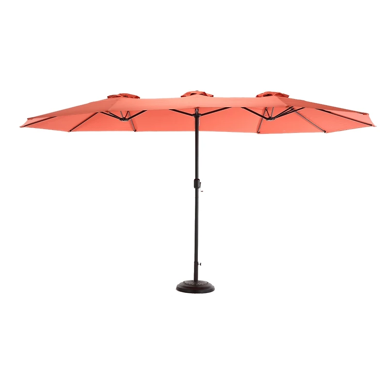 Streamdale 14.8ft Double-Sided Outdoor Umbrella (Orange)