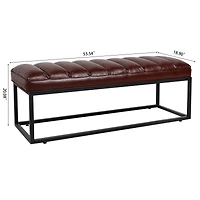 Streamdale Metal Base Upholstered Bench For Bedroom For Entryway