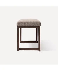 Streamdale Furniture Pelican Bench - Tungsten Gray