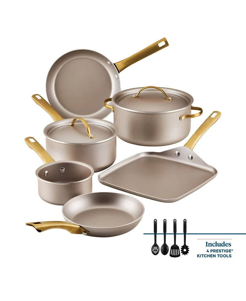 Farberware Radiant Aluminum 12-Piece Cookware Set