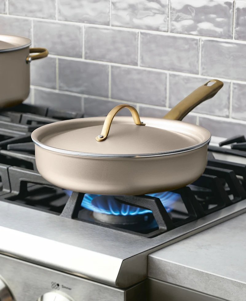 Farberware Radiant Aluminum 2.75-Quart Saute Pan with Lid