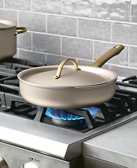 Farberware Radiant Aluminum 2.75-Quart Saute Pan with Lid