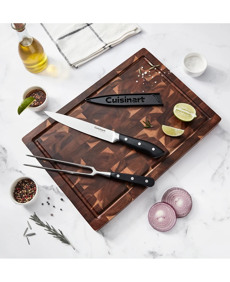 Cuisinart Classic 3-Pc. Triple Rivet Carving Set