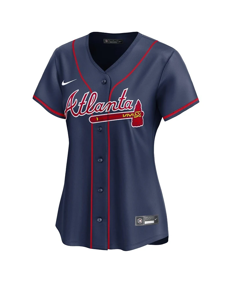 Nike Women's Ronald Acuna Jr. Navy Atlanta Braves Alternate Limited Player Jersey
