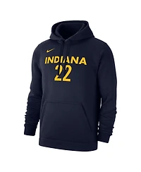 Nike Men's and Women's Caitlin Clark Navy Indiana Fever 2024 Wnba Draft Player Name Number Pullover Hoodie