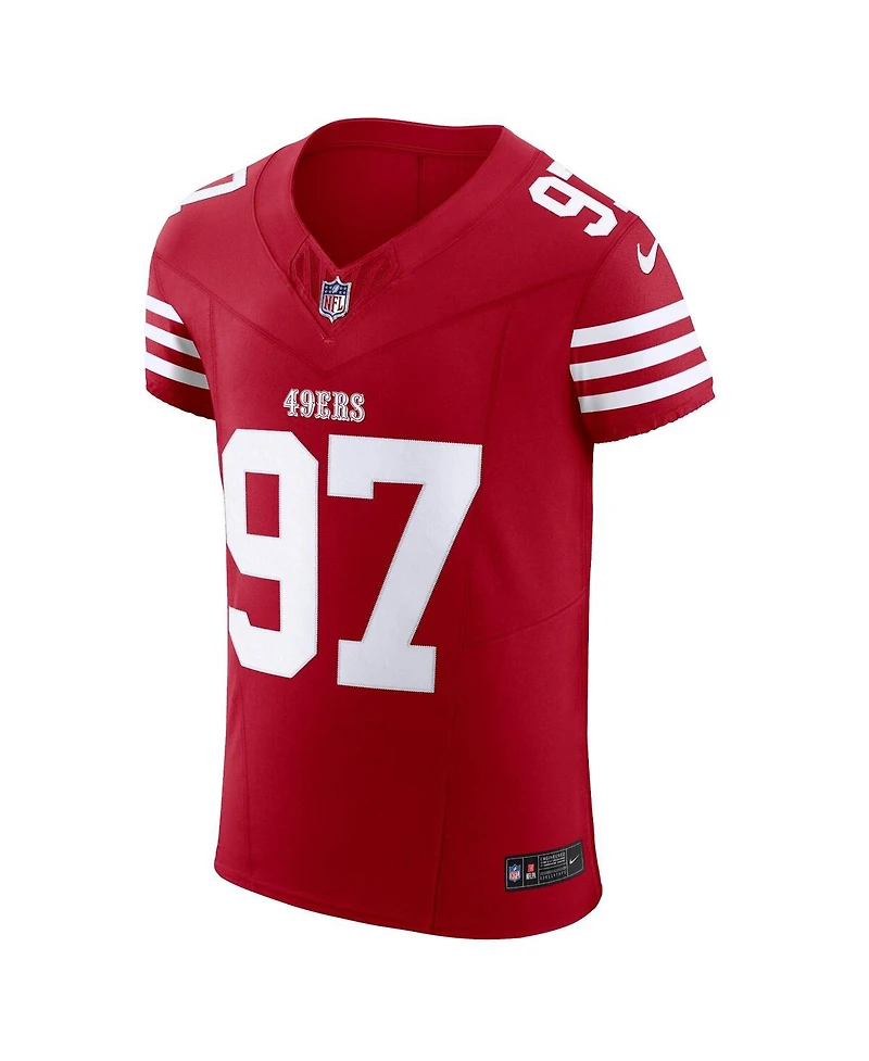 Nike Men's Nick Bosa Scarlet San Francisco 49ers Vapor F.u.s.e. Elite Jersey