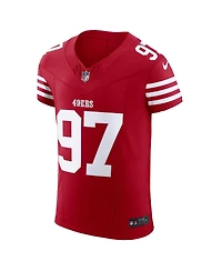 Nike Men's Nick Bosa Scarlet San Francisco 49ers Vapor F.u.s.e. Elite Jersey