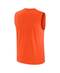 Nike Men's Orange Cleveland Browns Muscle Tank Top