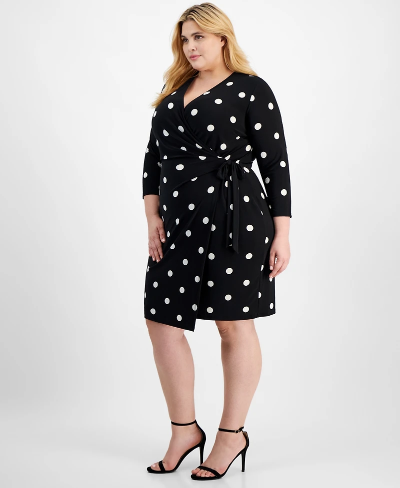 Anne Klein Plus Classic Wrap Dress