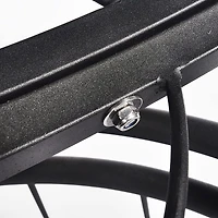 360-Degree Swivel Moon Chair with Fluffy Cushion