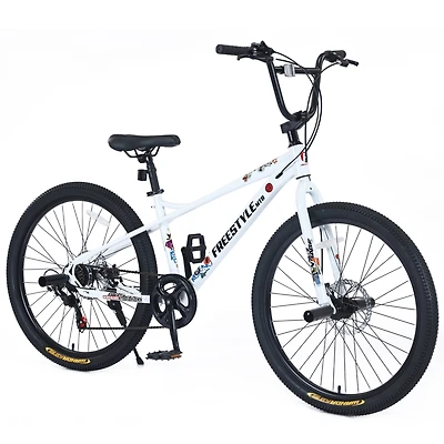 Streamdale Furniture 26" Freestyle Bike for Kids with Double Disc Brakes