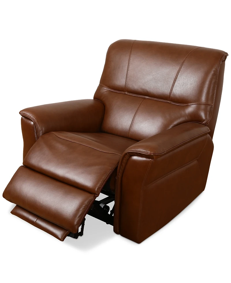 Warlington 42" Leather Zero Gravity Recliner, Created for Macy's