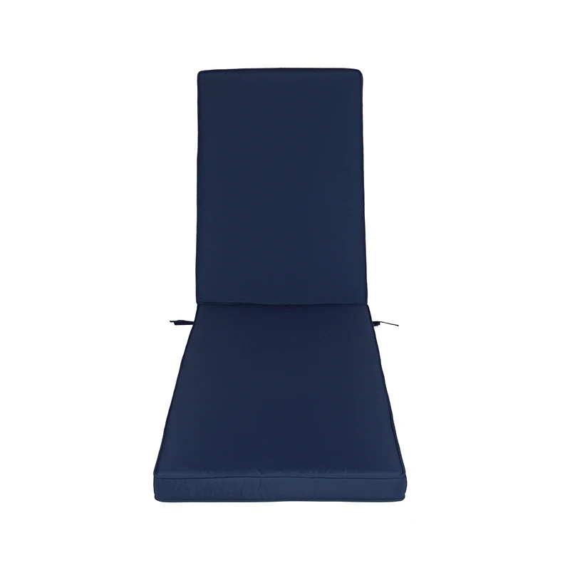 Simplie Fun Outdoor Lounge Chair Cushion Replacement Patio Funiture Seat Cushion Chaise Lounge Cushion-Navy Blue