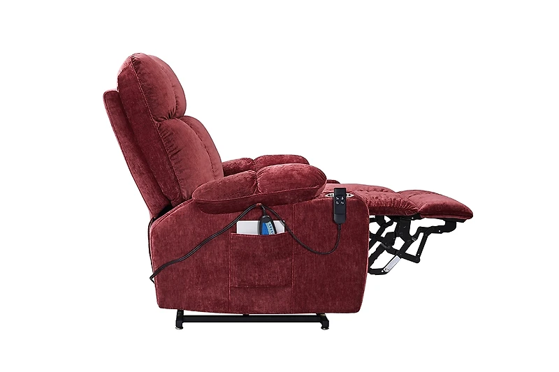 Dual Okin Motor Power Lift Recliner Chair For Elderly Infinite Position Lay Flat 180 Recline