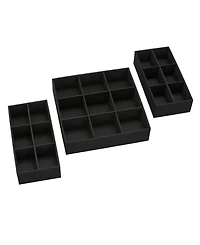 Household Essentials 3 Piece Drawer Organizers Starter Set