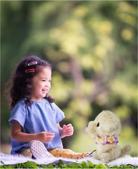 Geoffrey's Toy Box 10" Plush Golden Retriever with Lei, Created for Macy's