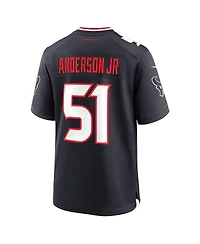Nike Men's Will Anderson Jr. Navy Houston Texans Game Jersey