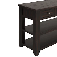 Streamdale 48" Solid Wood Console Table with 3 Drawers