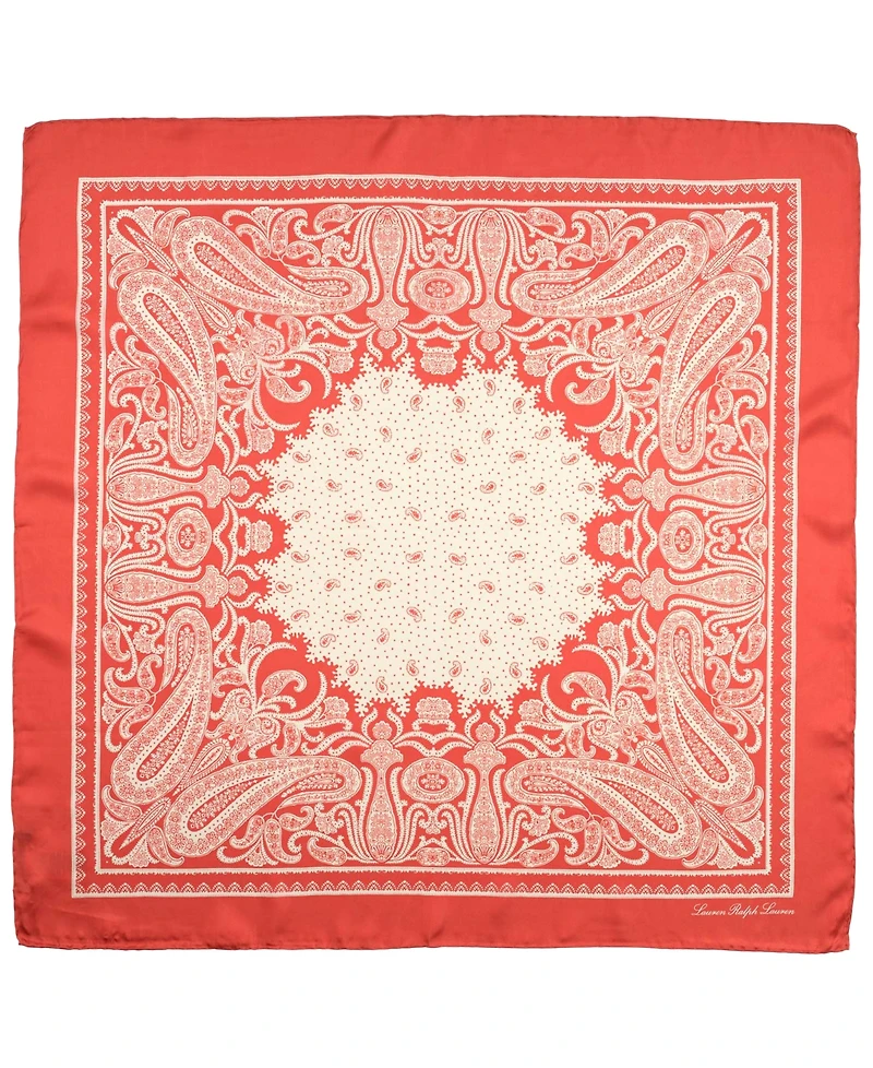 Lauren Ralph Paisley Bandana Square Scarf