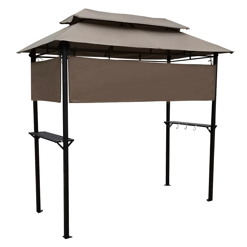 Streamdale 8x4 Grill Gazebo with Canopy & Counter