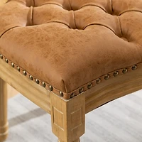 Streamdale Luxurious French Dining Chairs with Pull-Ups and Solid Wood Frame