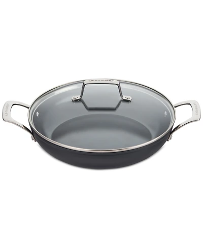 Le Creuset Essential Nonstick Ceramic 3.5-Qt. Shallow Braiser with Glass Lid
