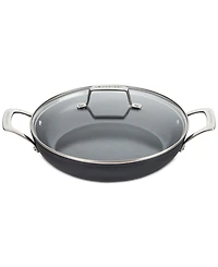 Le Creuset Essential Nonstick Ceramic 3.5-Qt. Shallow Braiser with Glass Lid