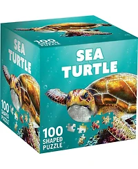 Sea Turtle 100 Piece Shaped Jigsaw Puzzle