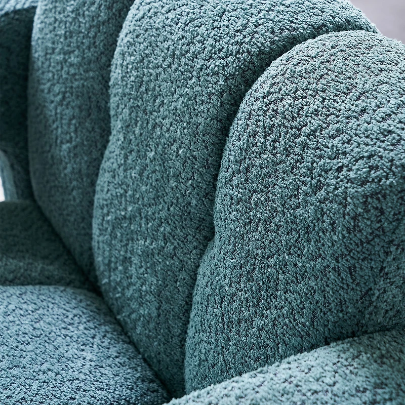 Simplie Fun 31.10" Wide Boucle Upholstered Accent Chair