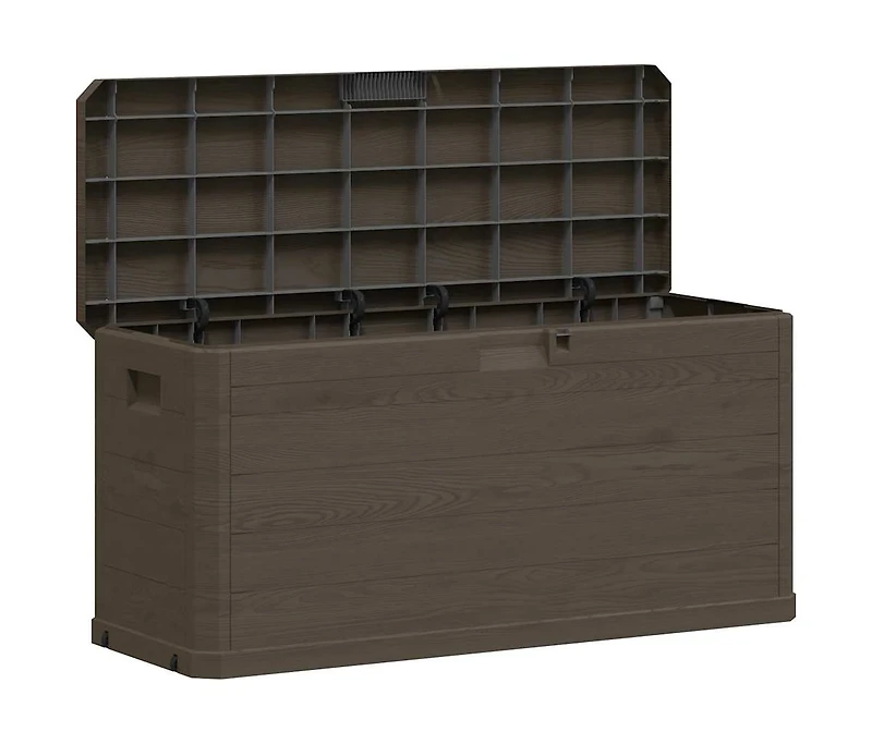 Patio Storage Box 74 gal Brown