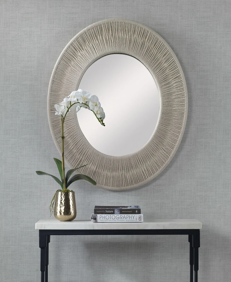 Uttermost Sailor's Knot Small Round Mirror