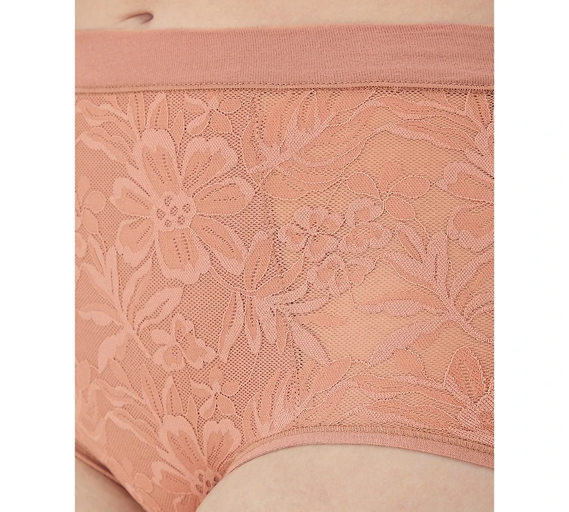 Bali Women's Breathe Lace High-Rise Brief Underwear Dfclbf