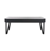 Safavieh Liann Rustic Midcentury Wood Top Coffee Table
