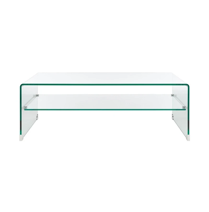 Safavieh Brioni Tempered Glass Coffee Table