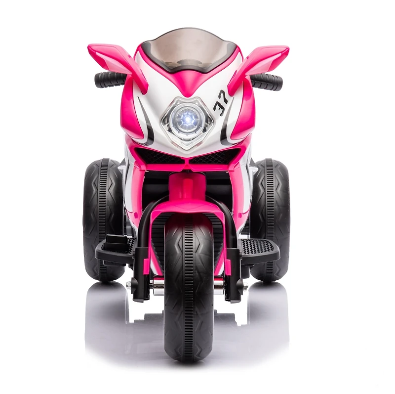 Streamdale Furniture Electric Ride On Motorcycle for 3-4 Years Girl