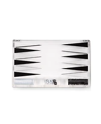 Bey-Berk Acrylic 14" Backgammon Set