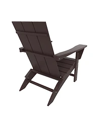 WestinTrends Modern Outdoor Folding Adirondack Chair (Set of 4)