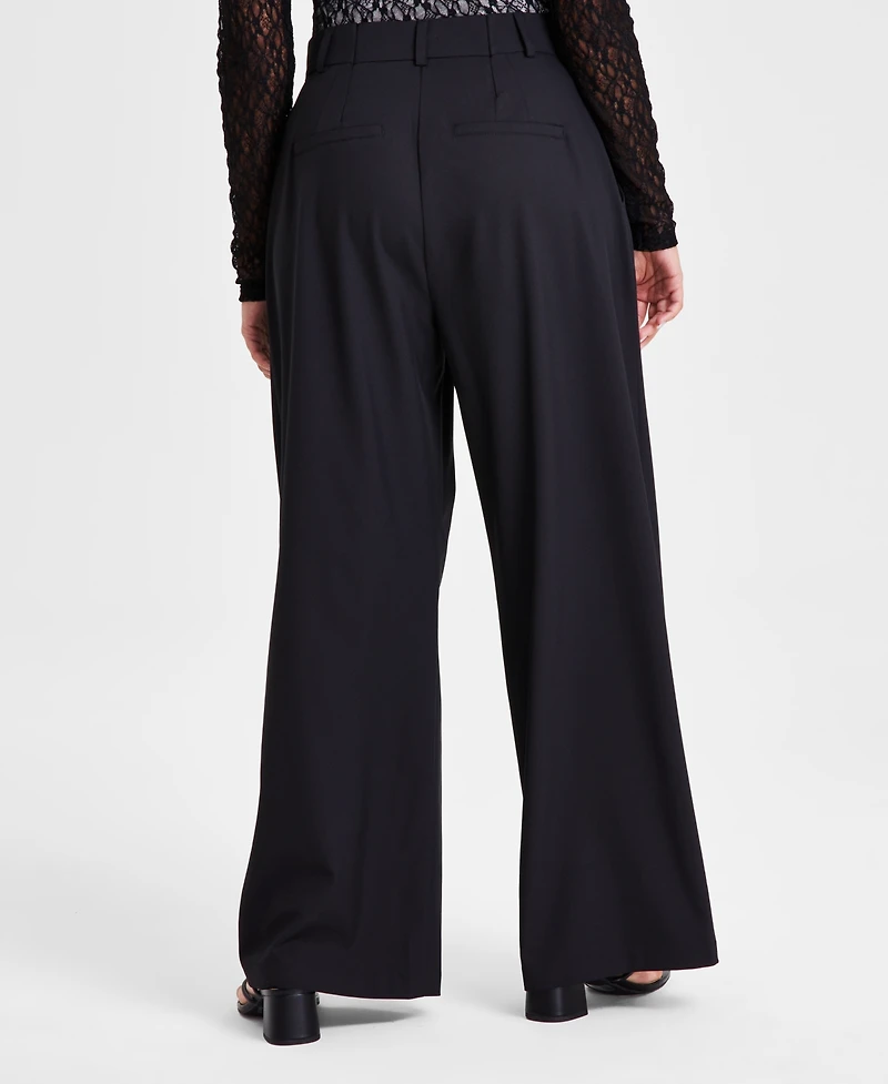 Bar Iii Petite Wide-Leg Pants, Created for Macy's