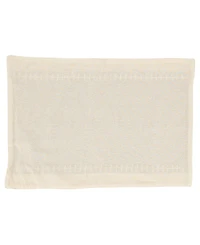 Saro Lifestyle Whipstitched Border Design Placemat Set of 4, 14"x20"