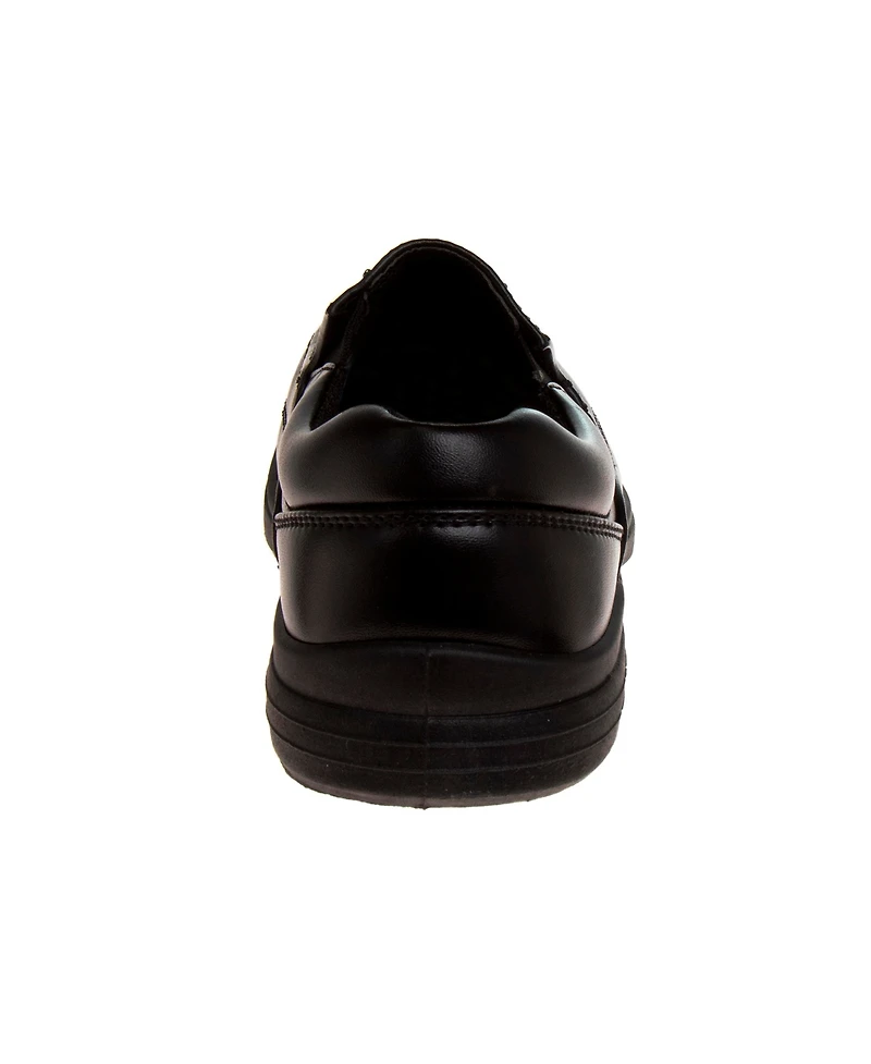 French Toast Little Boys Artificial Leather Construction School Shoes