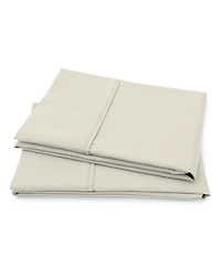 Purity Home 400 Thread Count Wrinkle Resistant Cotton Sateen Pillowcase Pair, Standard