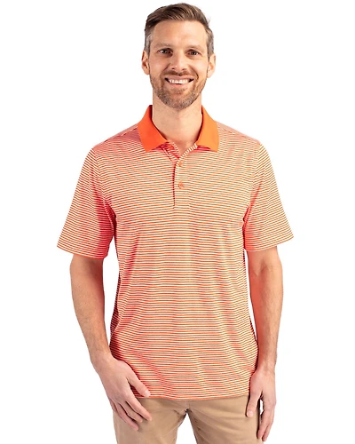 Cutter & Buck Forge Tonal Stripe Stretch Mens Polo Shirt