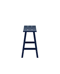 Outdoor Patio Adirondack Counter Height Stool Chair Set of 2