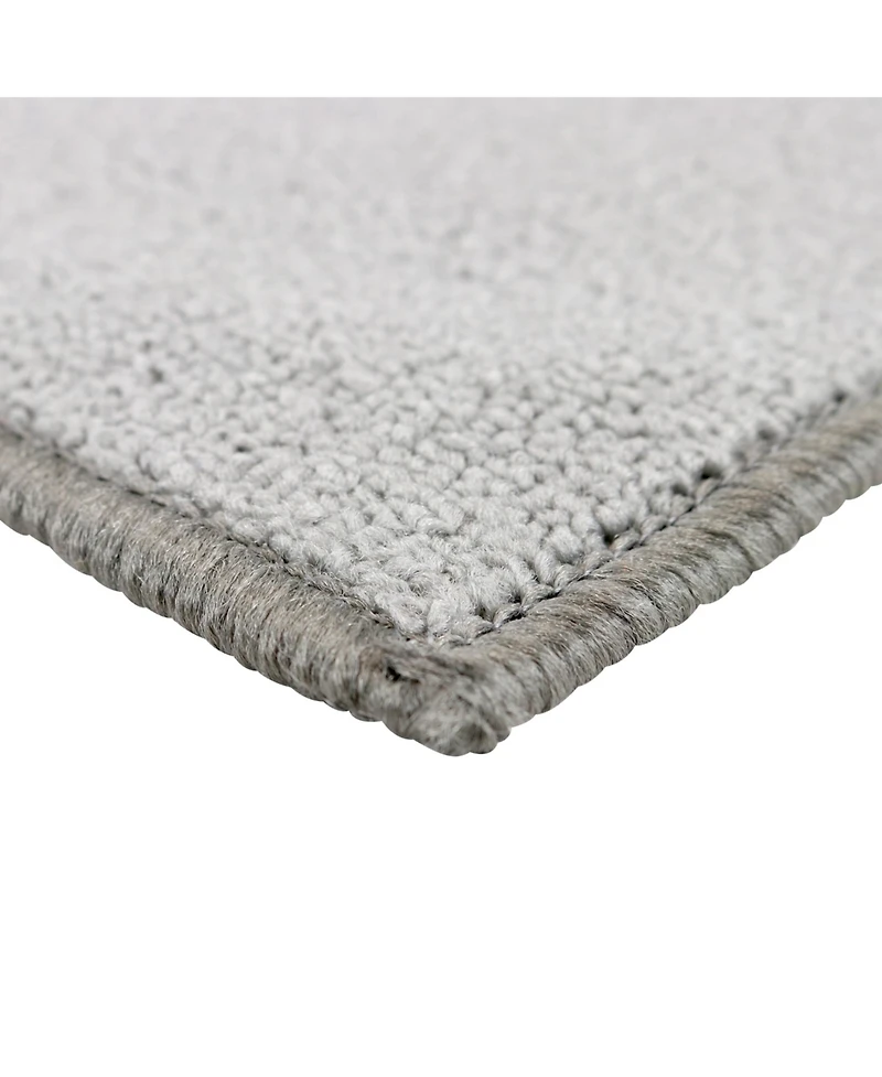 Sloppy Chef D-Shape Kitchen Throw Rugs (18x30 in.), Non-Skid Backing, Color Options