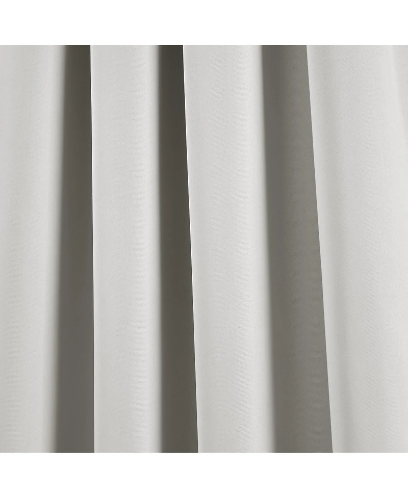 Lush Decor Insulated Rod Pocket Blackout Window Curtain Panels
