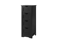 Slickblue Bathroom Floor Freestanding Storage Organizer with 3 Drawers
