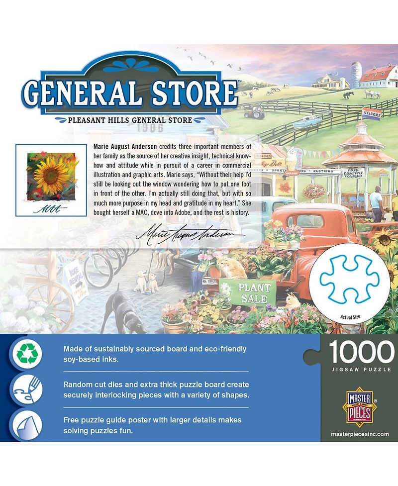 MasterPieces General Store - Pleasant Hills 1000 Piece Jigsaw Puzzle