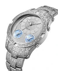 Jbw Men's Jet Setter Iii Diamond (1 ct.t.w.) Stainless Steel Watch