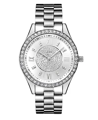 Jbw Women's Mondrian Diamond (1/6 ct.t.w.) Stainless Steel Watch