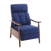 Streamdale Wood Frame Armchair, Modern Accent Chair Lounge Chair For Living Room
